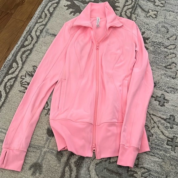 lululemon athletica Jackets & Blazers - Bright coral Lulu jacket sz 6